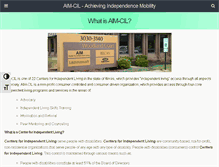 Tablet Screenshot of aim-cil.org